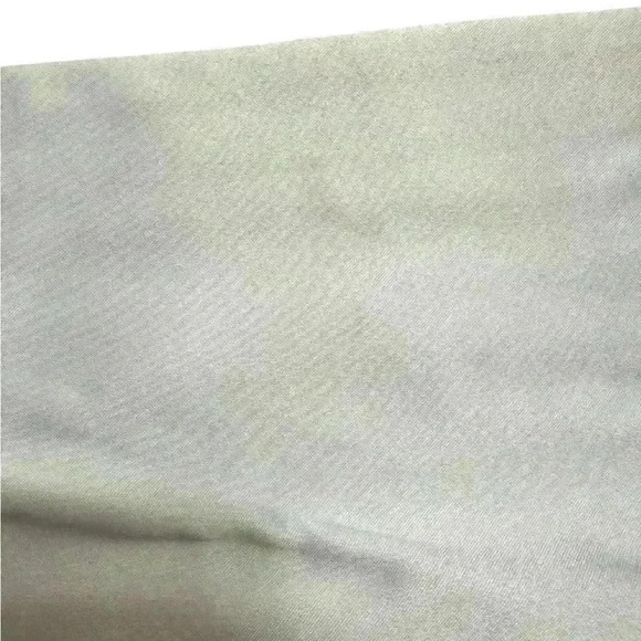 BANANA REPUBLIC grey silver Beaded Satin Fold-Over Clutch Bag - Picture 4 of 12